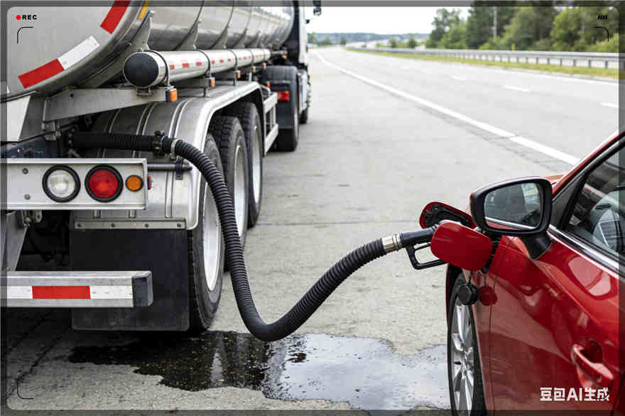 天峻汽车救援送水案例